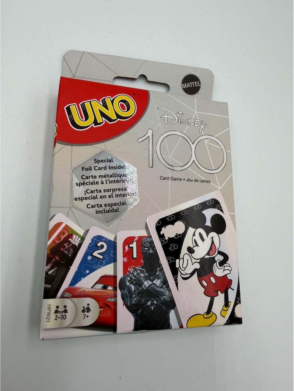 NEW UNO Disney 100 Card Game Special Edition collectible
